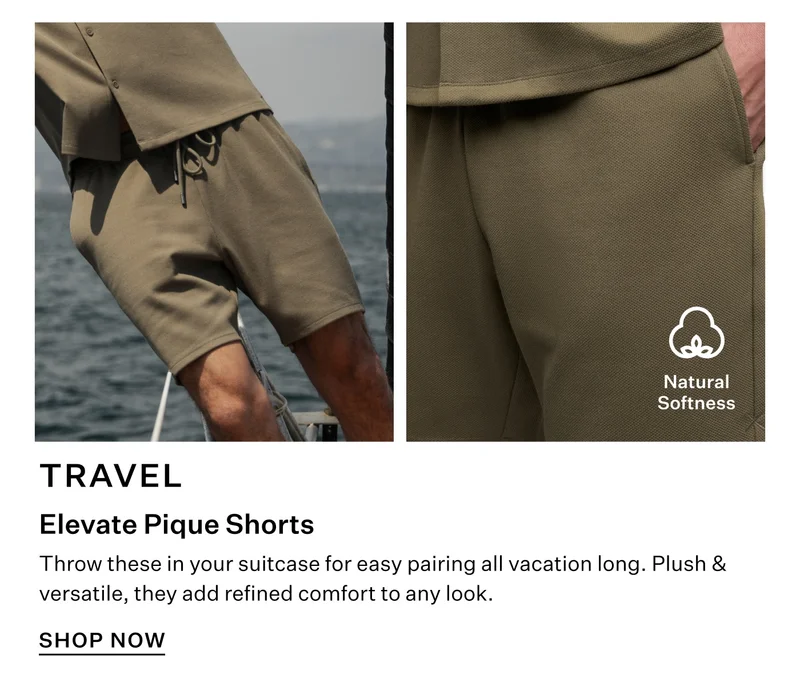 Elevate Pique Short
