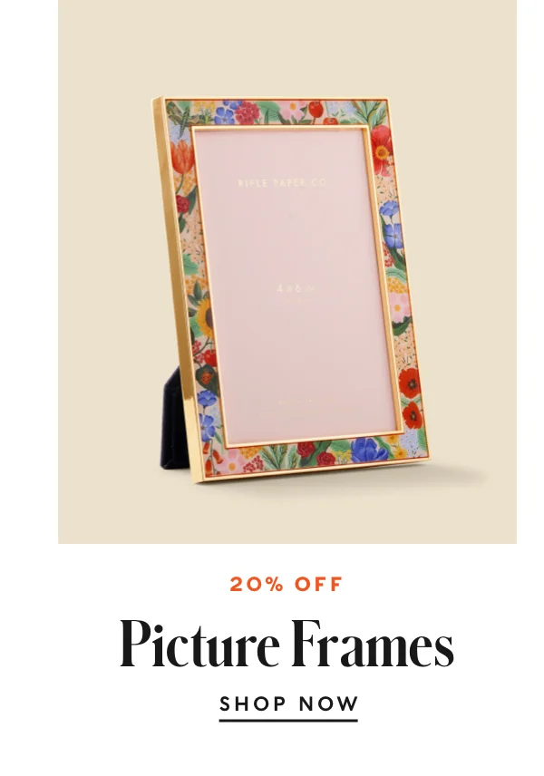 20% Off Picture Frames