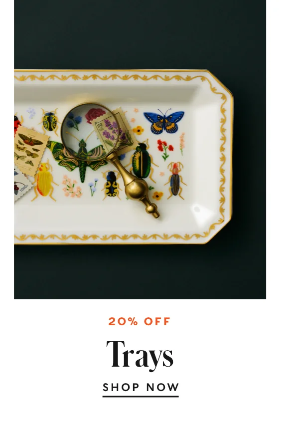 20% Off Trays