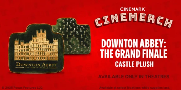 CINEMARK CINEMERCH | DOWNTON ABBEY: THE GRAND FINALE CASTLE PLUSH | AVAILABLE ONLY IN THEATRES