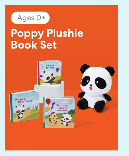 Poppy Plushie Book Set