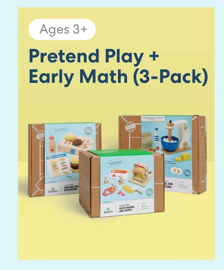 Pretend Play + Early Math (3-Pack)