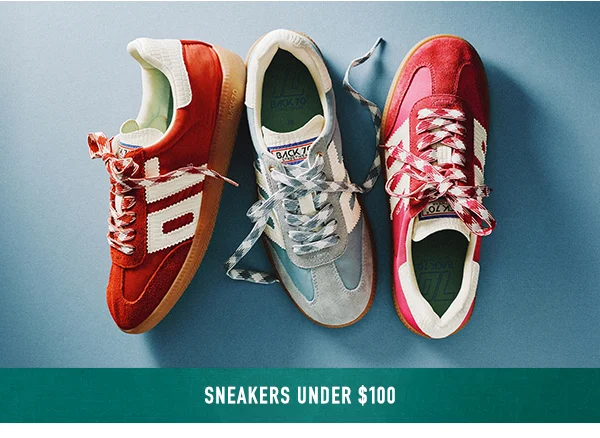 sneakers under 100