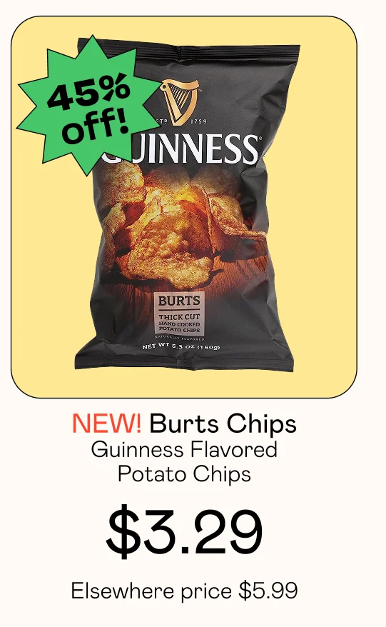 Guinness Flavored Potato Chips