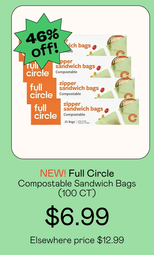 Compostable Sandwich Bags (100 CT)