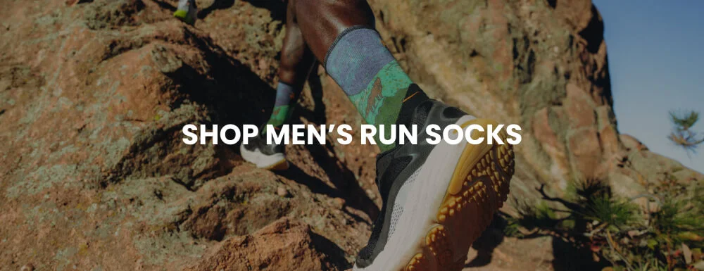 SHOP MEN'S RUN SOCKS