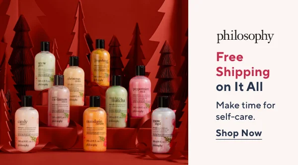 Philosophy Free Shipping