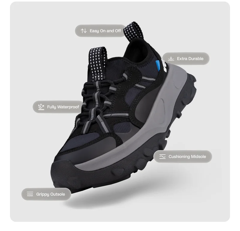 Motu Sneaker Black/Grey