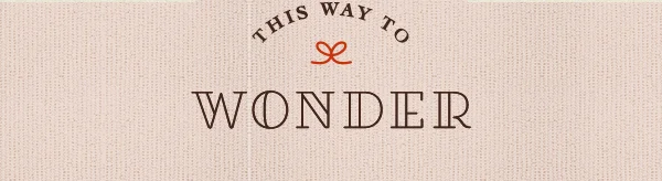 this way to wonder