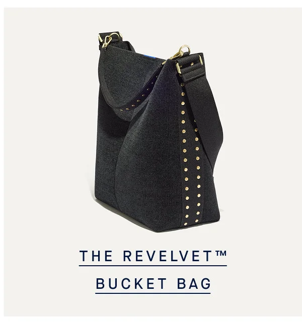 THE REVELVET™ BUCKET BAG