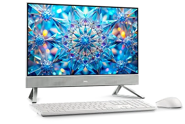 A Dell 27 All-in-One Desktop.