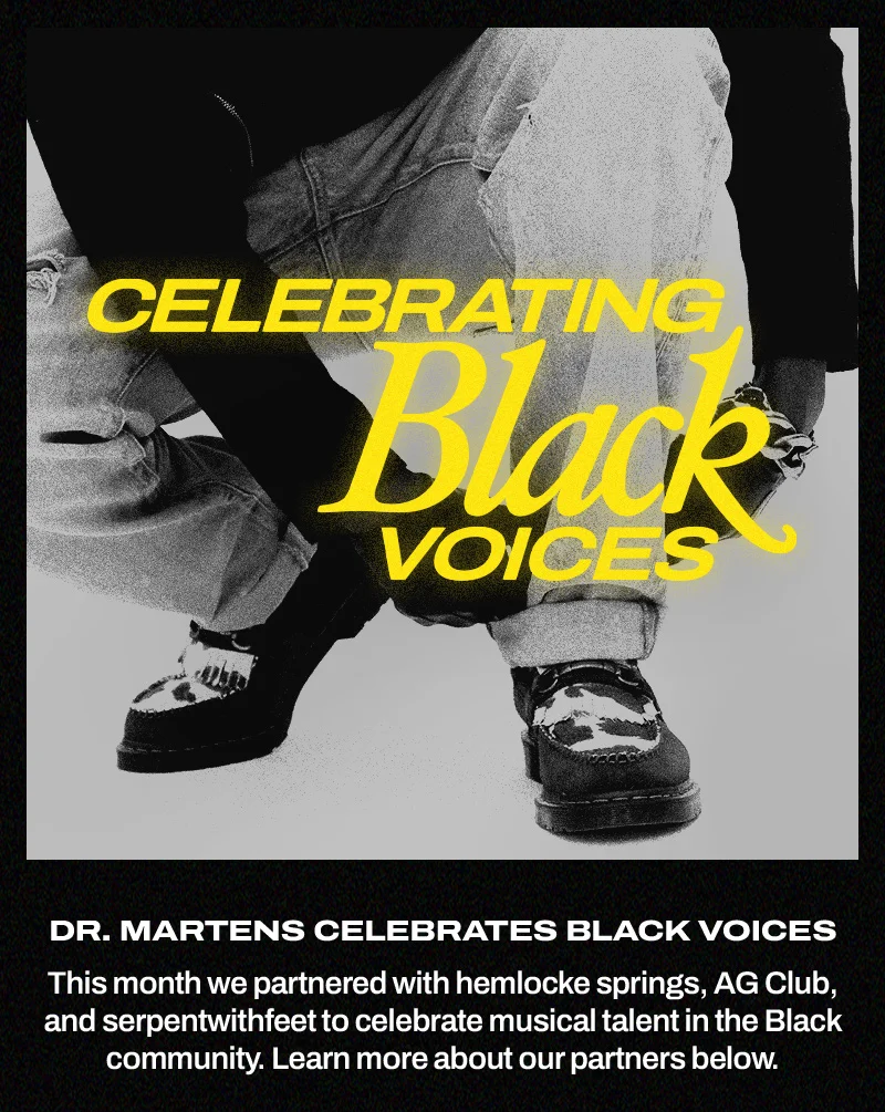 Dr. Martens celebrates black voices