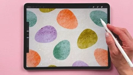 Mini Pattern Collection in Procreate: Easter Theme
