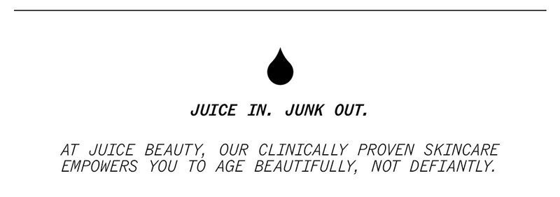 Juice In. Junk Out.