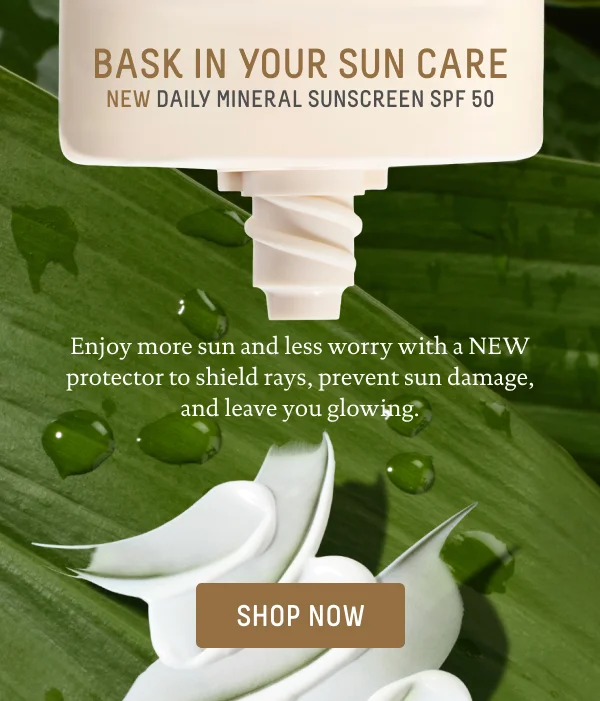 New Daily Mineral Sunscreen SPF 50