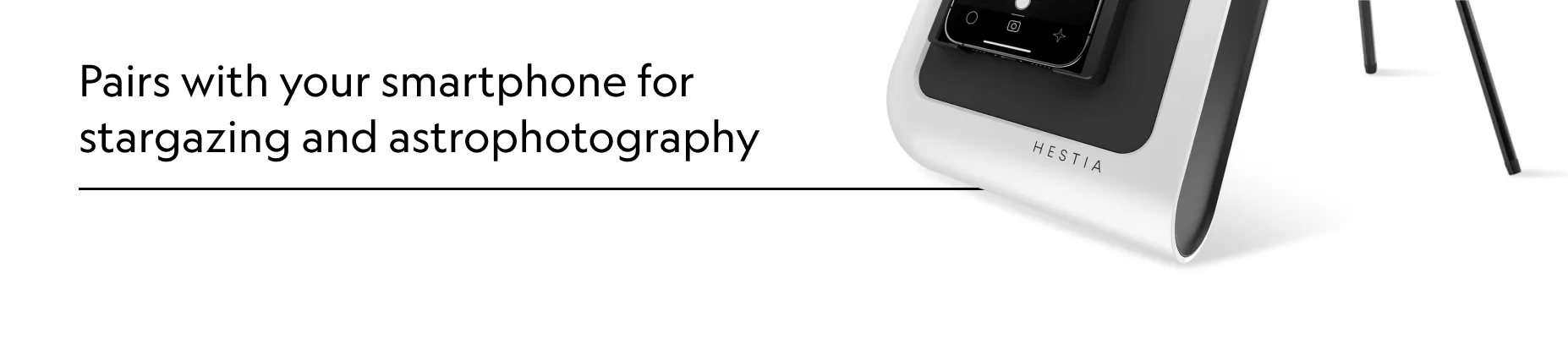 Hestia Telescope and Tripod Standard Pack