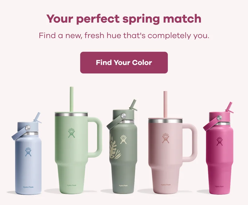 Your perfect spring match. Find a new, fresh hue that's completely you. | Find Your Color