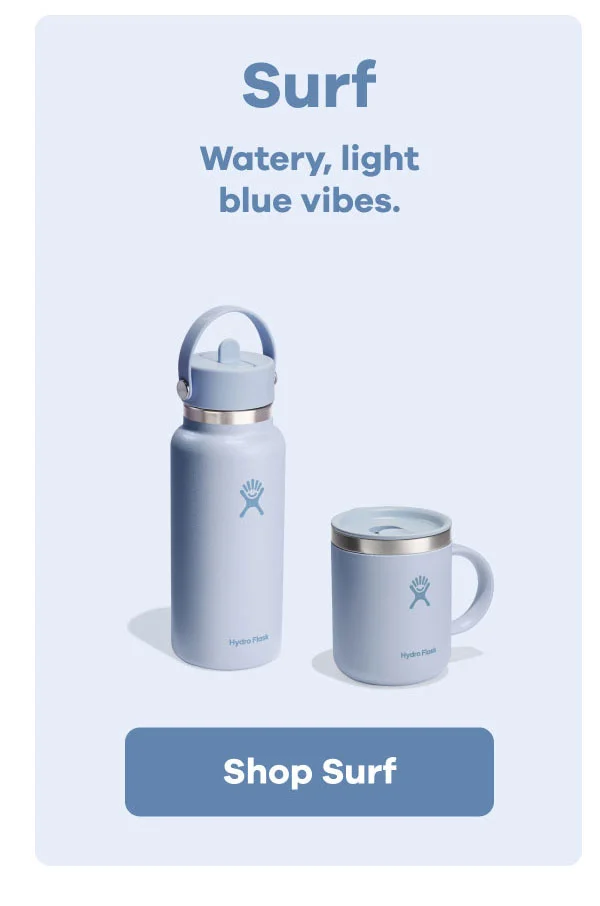Surf. Watery, light blue vibes. | Shop Surf