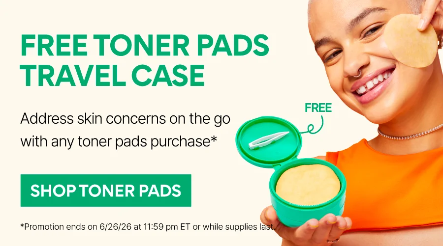 FREE TONER PADS TRAVEL CASE W/ TONER PAD PURCHASE