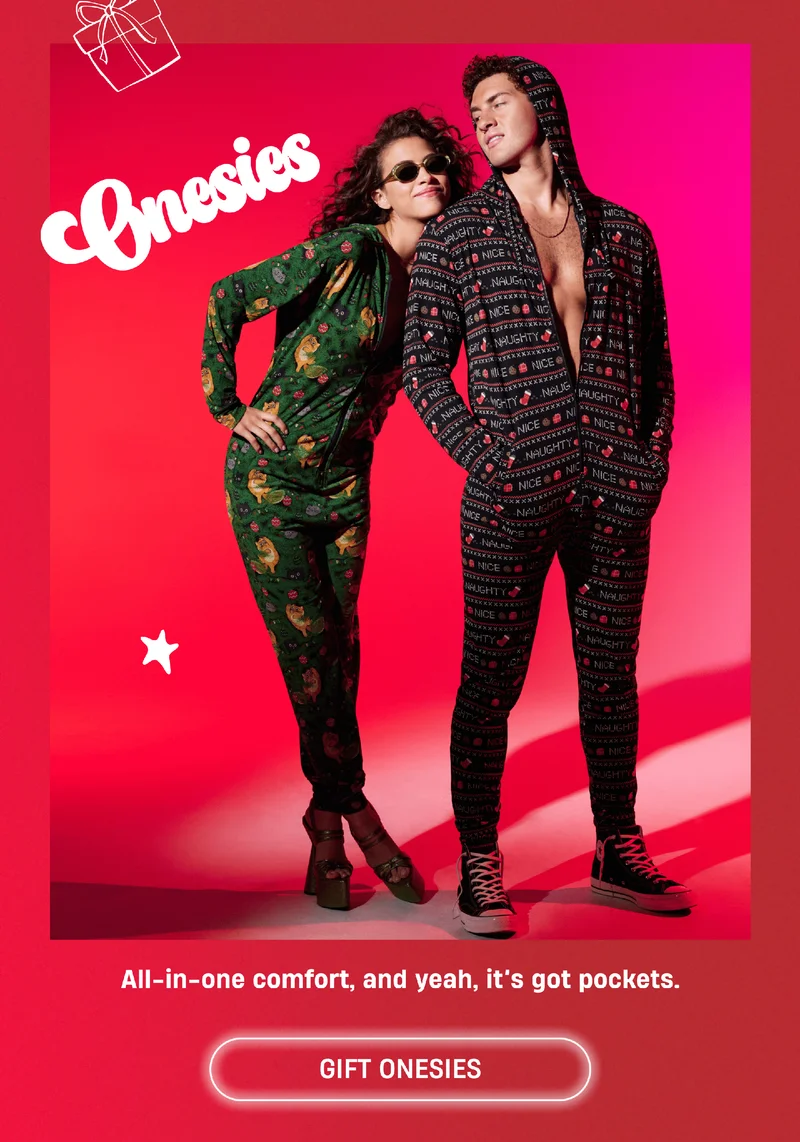 All-in-one comfort, and yeah, it's got pockets. | Gift Onesies All-in-one comfort, and yeah, it's got pockets. | Gift Onesies