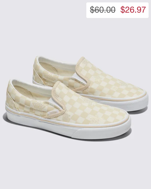 Classic Slip-On Checkerboard Shoe