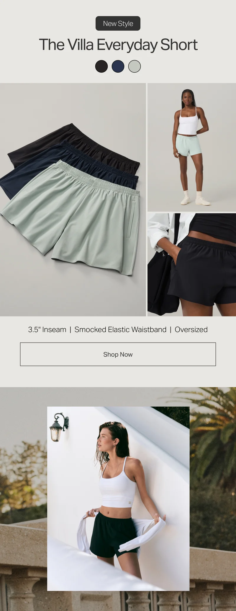 New Style: The Villa Everyday Short