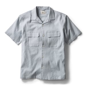 Seersucker Keys Camp Shirt