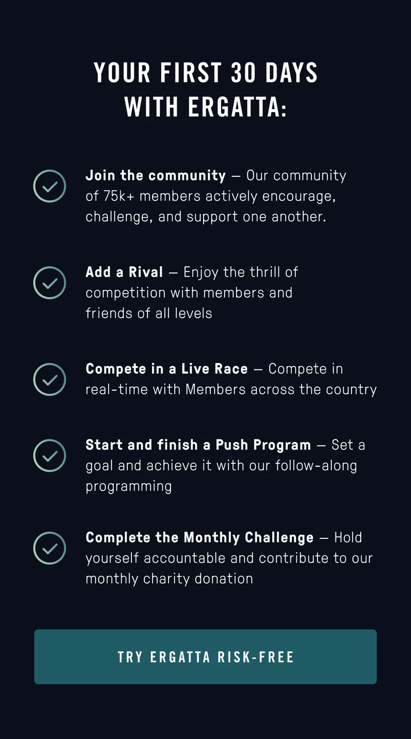 Try Ergatta Risk Free