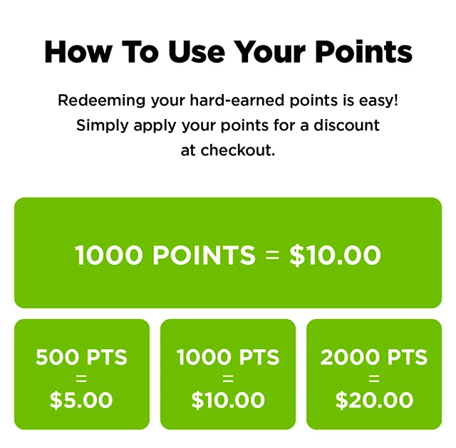 Ways to Earn Points