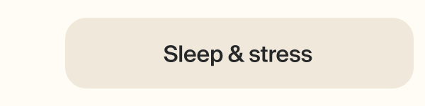 Sleep & stress Sleep & stress