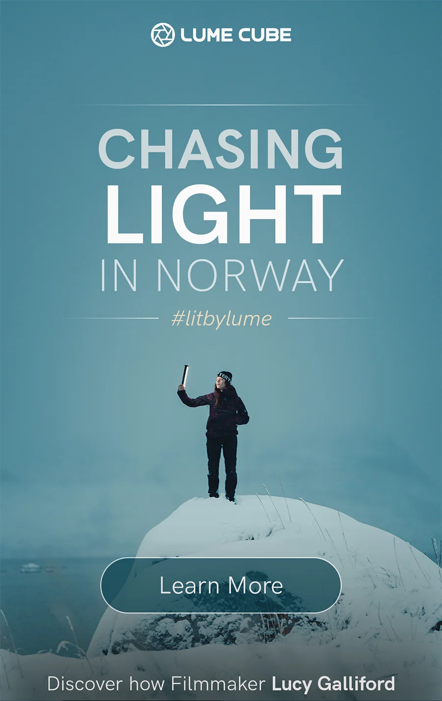 Chasing light in Norway- #litbylume. Learn more now.