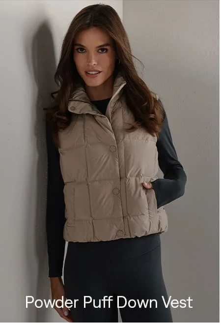 Powder Puffer Down Vest