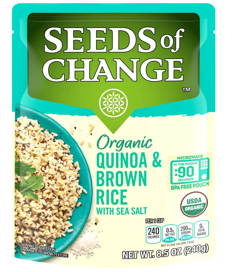 Image of Seeds of Change Organic Quinoa & Brown Rice with Sea Salt
