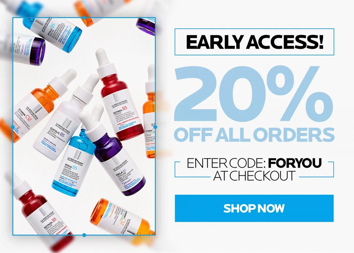 Enter code: discount code for 20% off all orders