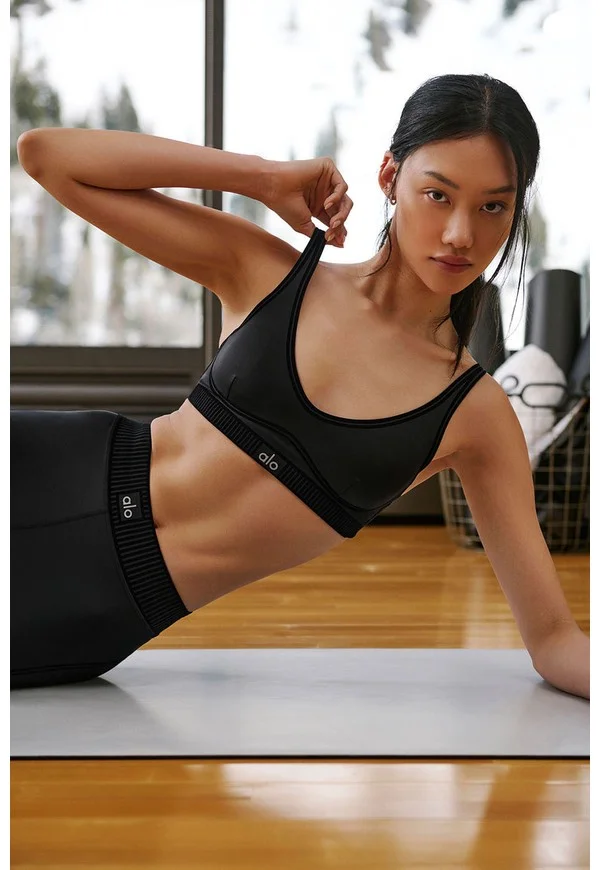 Airlift Line Up Bra - Black - Black / S