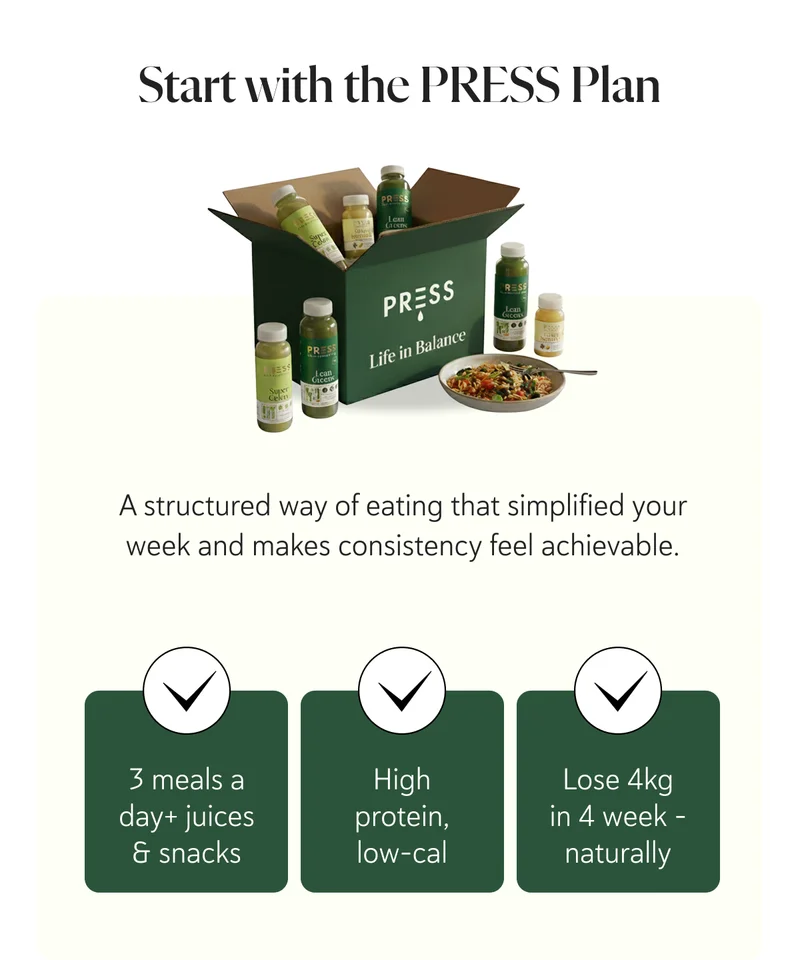 A structured way of eating that simplified your week and makes consistency feel achievable.