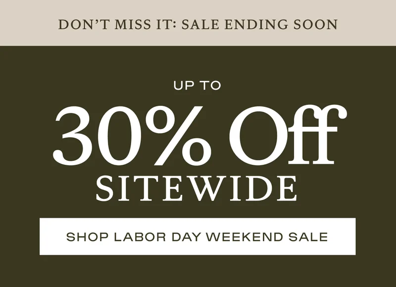 Up to 30% Off Sitewide! Shop This Weekend Only