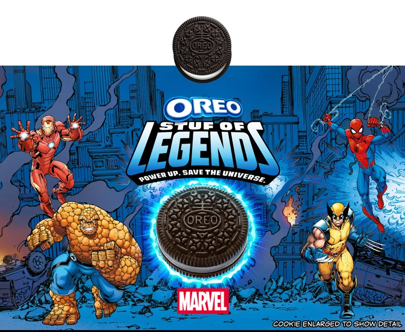 MARVEL OREO Stuf of Legends Cookies MARVEL OREO Stuf of Legends Cookies
