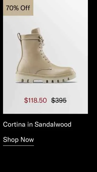Cortina in Sandalwood 70% off-Shop Now