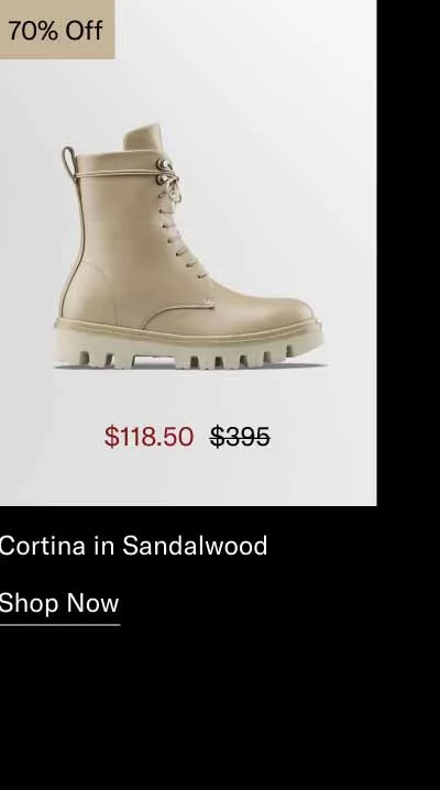 Cortina in Sandalwood 70% off-Shop Now
