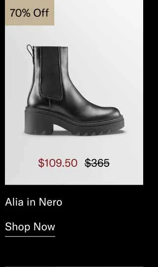 Alia in Nero 70% off-Shop Now