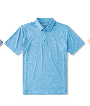 Performance Polo: The Teal Blue Sea