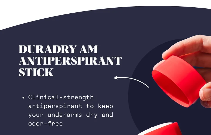 Clinical-strength antiperspirant to keep your underarms dry and odor-free