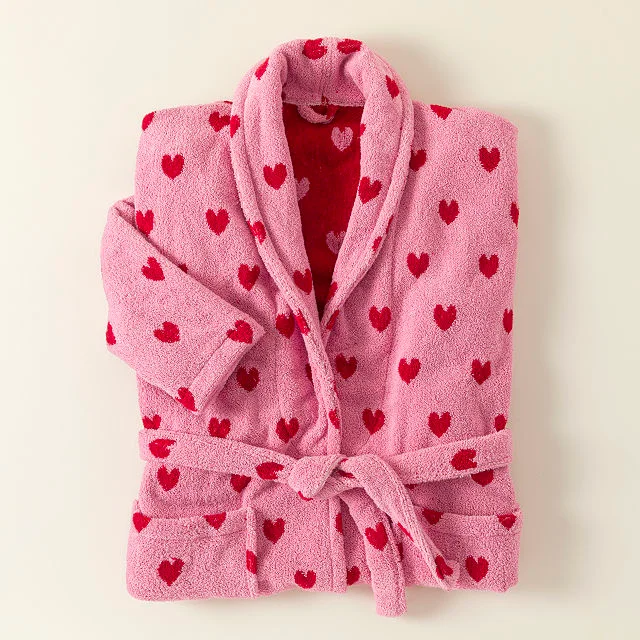 Super Plush Loving Hearts Robe