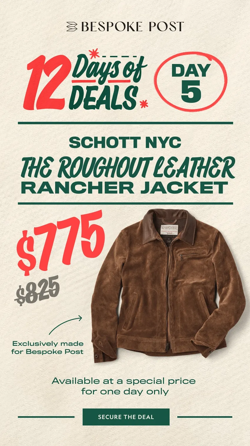 The Roughout Leather Rancher Jacket