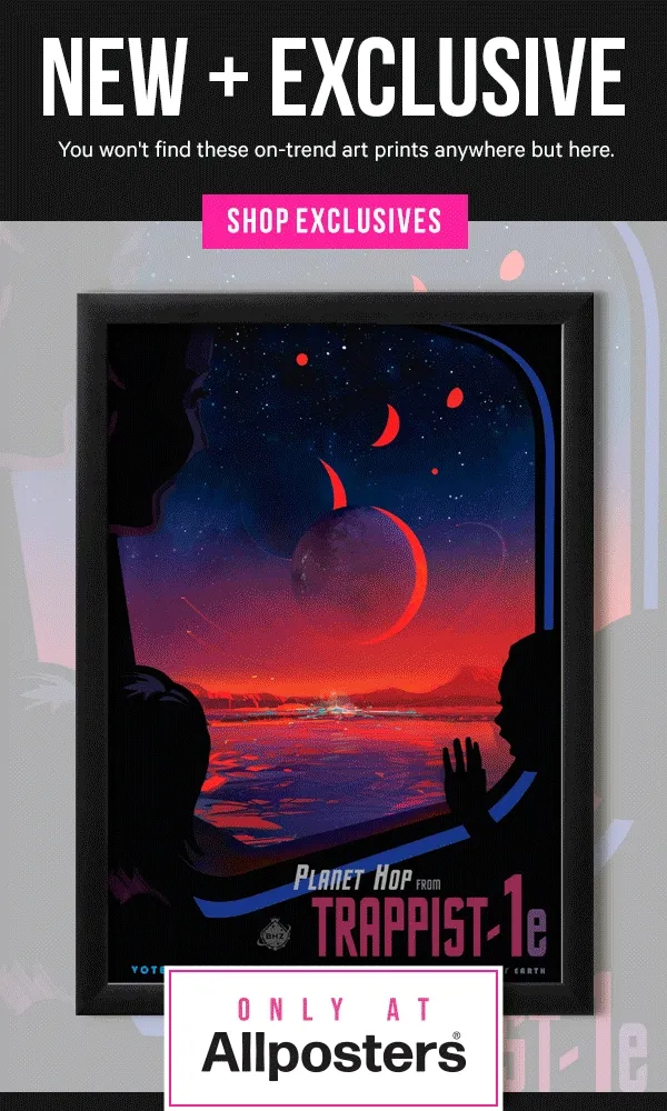 New & Exclusive! You won't find these on-trend art prints anywhere but here.