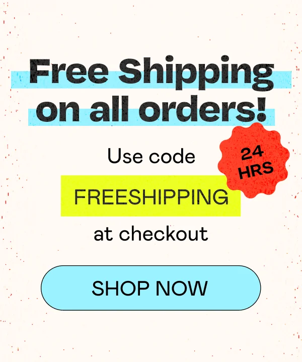 Free Shipping on all orders! - Shop Now