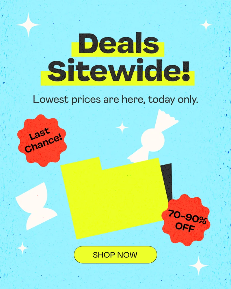 Deals Sitewide! - Shop Now