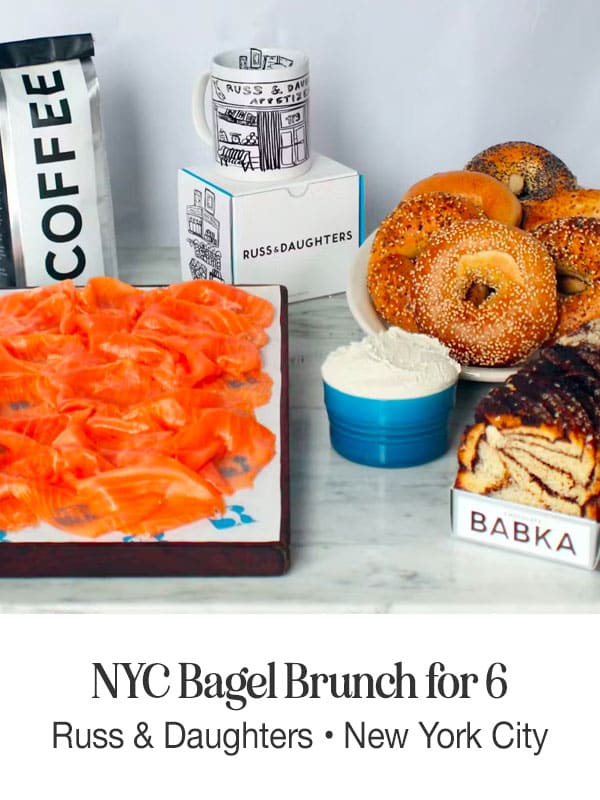 NYC Bagel Brunch for 6