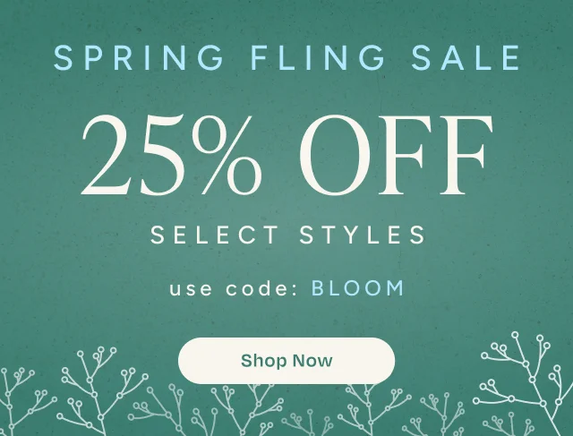 Shop Spring Fling Sale 25% OFF - Image